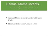 morse مورس تلگراف